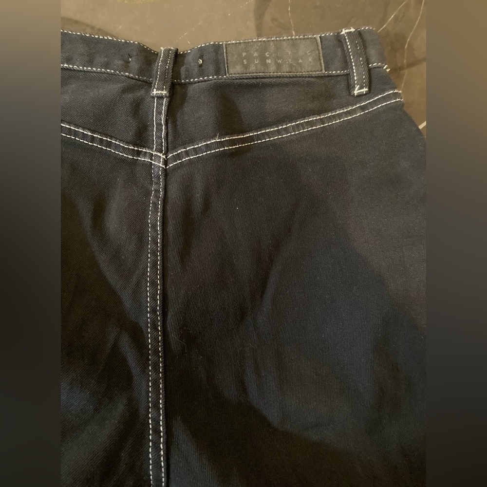 Y2K PacSun Women’s Black High Rise Flare Jeans Size 26 boho,Grunge,Whimsygoth, - Picture 8 of 15